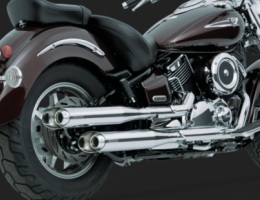 v star 1100 straight pipes